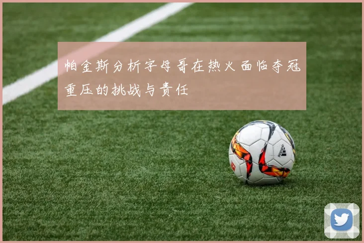 帕金斯分析字母哥在热火面临夺冠重压的挑战与责任